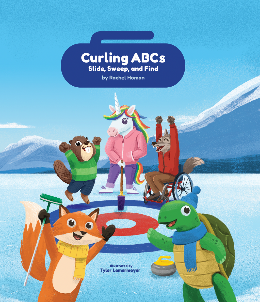 Curling ABCs - Slide, Sweep, and Find - HARDCOVER - *Shipment April 28th