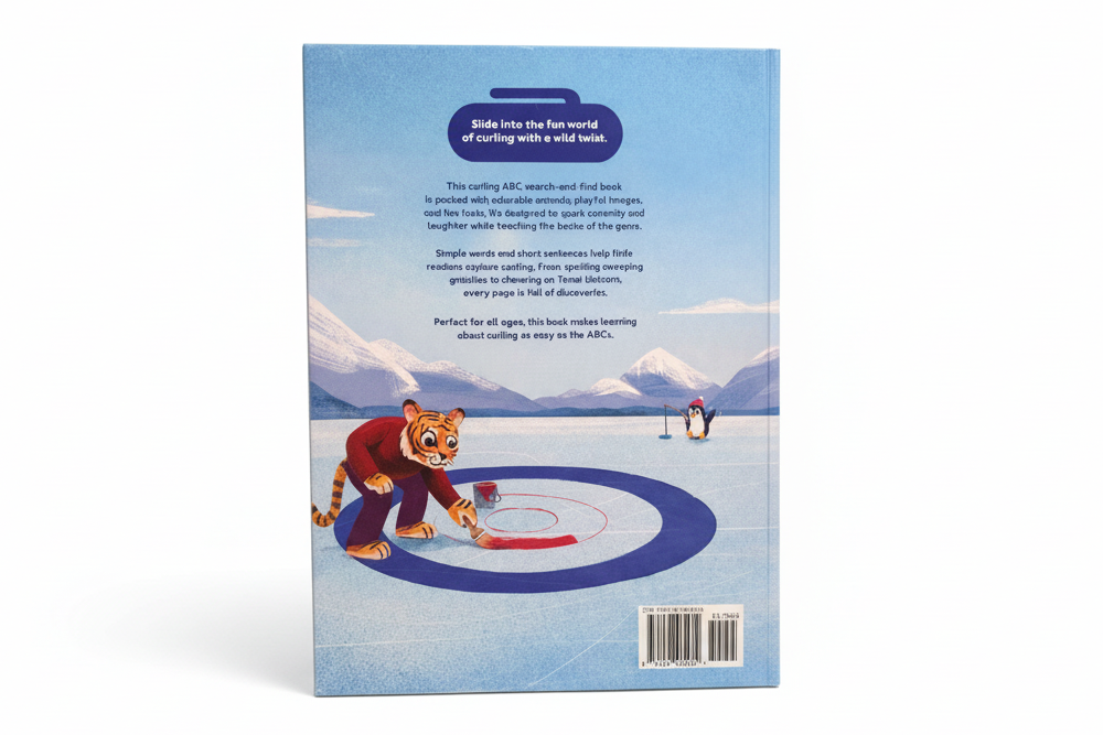 Curling ABCs - Slide, Sweep, and Find - HARDCOVER - *Shipment April 28th